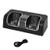 Pinhaijing Charging Station Dual Charger Dock for Wii Remote Controller Gaming Handle Controller with LED Indicator USB Charging Cord