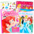 Disney Princess Stickers Super Set ~ Sticker Activity Pads Play Scenes and over 1600 Disney Princess Stickers with Bonus Door Hanger -Disney Princess Party Supplies Bundle-