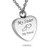 HooAMI Cremation Jewelry My Friend Heart Urn Necklace for Ashes Keepsake Memorial Pendant -My Sister-