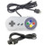 Jadebones Wired Controller Joypad Gamepads for Super NES SNES Classic Mini Edition 2017 with a 6ft Extension Cable -Color Button Style-