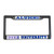 Duke University Alumni Black Plastic License Plate Frame For Front Back of Car