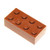 LEGO Parts and Pieces Reddish Brown 2x4 Brick x20