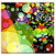 Double Blank Wall Plate Cover - Abstract Points Circle Background Bokeh About 2