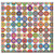 Double Blank Wall Plate Cover - Decorative Ornamental Concentric Circles Rings