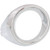 Fog Light Trim compatible with ES300H/ES350 13-15 Molding Bezel Silver/Chrome Left Side