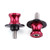 Suuonee Swing Arm Spool 2PCS 6/8/10mm Motorcycle CNC Rear Stand Swing Arm Spool Sliders Stand Swingarm Bobbins-8mm Red-