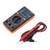DC AC Voltage Current Resistance Digital Multimeter Amp Volt Ohm Capacitance LCD Display Tester Data Logger 0? to 50? with DC Voltage Range 200mV to 600V-Orange-