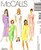 McCalls 2106 Misses Dress with Side Pleats Sizes 81012 Sewing Pattern