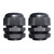 MGI SpeedWare Strain Relief NPT Nylon Cord Grip Cable Glands - 2 Pack -1 inch Black-