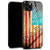 iPhone 11 Pro Max Case Tempered Glass Back Shell Pattern Designed with Soft TPU Bumper Case for Apple iPhone 11 Pro Max Cases 6.5 inch - US Constitution Overtop American Flag