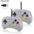 2 Pack Retro SNES USB Controllerkiwitatá USB Classic Super PC Wired Controller Gamepad Joypad for Windows PC Mac Raspberry Pi 3-New Version-
