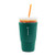Java Sok Reusable Iced Coffee Cup Insulator Sleeve for Cold Beverages and Neoprene Holder for Starbucks Coffee McDonalds Dunkin Donuts More -Green Hunter 30-32oz Large-