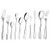 Cand 30 Pieces Stainless Steel Flatware Set with Serving Set, Service for 5