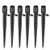 LXcom Irrigation Drippers Drip Emitters Micro Spray Adjustable 360 Degree Full Circle Pattern Water Flow Irrigation Drippers Micro Bubbler Sprinkler Drip System Parts Drip Irrigation 50 Pack-Black-