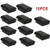 Jahyshow10 Pack Battery Back Cover Shell Case for Xbox 360 Wireless Controller Black