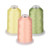 Simthread 42 Options Various Assorted Color Packs of Polyester Embroidery Machine Thread Huge Spool 5000M for All Embroidery Machines -Yellow Green Skin-