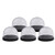 LEIPUPA 5 Pieces Dustproof Acrylic Display Case Protective Storage Box Showcase for Action Figure Car Model
