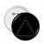 Triangle Totem Pattern Geometry Round Pins Badge Button Emblem Accessory Decoration 5pcs