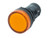 Alpinetech L22 22mm AC LED Pilot Panel Indicator Light 120V -Yellow-