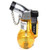 S25 Yellow Transparent 45 Degree Angle Refillable Butane Torch Lighter - 3 1/4 Inch