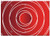 Triple Blank Wall Plate Cover - Background Circles Red Background Image Wallpaper