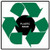 -Recycle Graphic- Plastic Bags Label Decal 6x6 in. Vinyl for Recycling/Trash/Conserve by ComplianceSigns