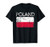Vintage Poland Polish Flag Pride Gift T-Shirt