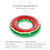Zcm Swimming Ring Watermelon Inflatable Adult Children Swimming Ring Inflatable Pool Float Circle for Adult Children -Color  70cm-