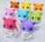 Iwako Set Of 8 JAPANESE HAMSTER ERASERS by Iwako