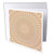 3dRose David Zydd - Floral Mandalas - Beige Circle Mandala - Abstract Bohemian Graphic - 1 Greeting Card with Envelope -gc_300419_5-