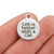 Cat Stainless Steel Charm - Life is Better with a cat - Exclusive Line - Quantity Options - BFS262