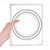 Shape Circle Symbol Totem Pattern Notebook Loose Leaf Diary Refillable Journal Stationery