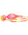 TYR Swimple Tie Dye Mirrored Yellow/Pink One Size
