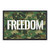Freedom Morale Patch - Hook and Loop Attach for Hats Jeans Vest Coat - 2x3 in - by Pull Patch