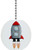 Rocket with Burner Solid Ceramic Fan Pull