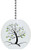 Green Abstract Tree Solid Ceramic Fan Pull