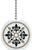 Vintage Mosaic Circle 2 Solid Ceramic Fan Pull