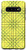 Galaxy S10 Yellow  and  Green Plaid Pattern Gingham Checkered Gift Case