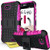 LG L90 Case LG Optimus L90 Case FoneExpert Heavy Duty Rugged Impact Armor Hybrid Kickstand Protective Cover Case For LG L90 Case LG Optimus L90  Plus Screen Protector  and  Cloth -Pink- LG L90 Case LG Optimus L90 Case FoneExpert Heavy Duty Rugged Impact Armor Hybrid Kickstand Protective Cover Case For LG L90 Case LG Optimus L90  Plus Screen Protector  and  Cloth -Pink-