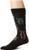 K. Bell Mens Beetles Crew Sock Black Shoe Size 6-12