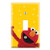 Single Toggle Wall Switch Cover Plate Decor Wallplate - Sesame Street Elmo