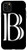 iPhone 11 Pro Max Initial B Phone Case Black Varsity Style Monogram Letter B Case
