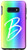 Galaxy S10e Rainbow Initial B Phone Case Colorful Rainbow Ombre Letter B Case