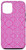 iPhone 12/12 Pro Abstract Pink Circles Pattern Gift Case