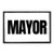 Mayor Morale Patch - Hook and Loop Attach for Hats Jeans Vest Coat - 2x3 in - by Pull Patch