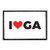 I Love Georgia Bold Morale Patch - Hook and Loop Attach for Hats Jeans Vest Coat - 2x3 in - by Pull Patch