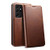 Kowauri Case for Galaxy S21 Ultra 5GBusiness Style Folding Flip Leather Wallet Case with Kickstand Card Slots Magnetic Stand Protective Cover Cases for Samsung Galaxy S21 Ultra 5G 6.8 inch -Brown-