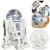 Star Wars Basic Figure R2-D2 w/ Electronic Light and Sound - 30th Anniversary TAC Saga Legends w/ Coin