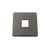 One -1- Bumper Plug End Cap Cover RV Camper Trailer 4 inch Square Rubber