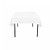 Ks Linens Polyester Square Tablecloth 30 inchx30 inch -White-